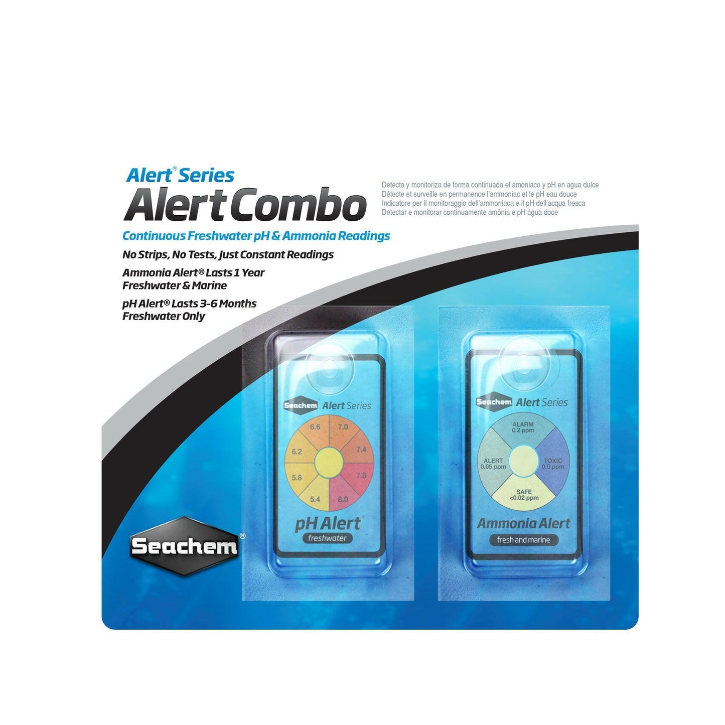 Seachem Alert Combo pH and Ammonia - Charterhouse Aquatics