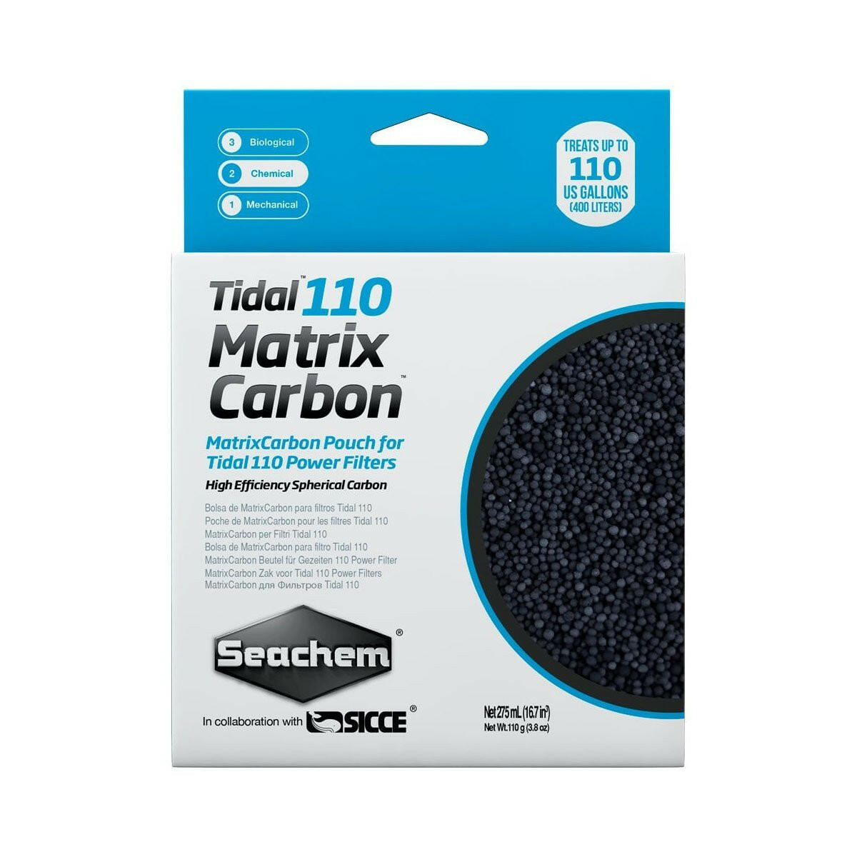 Seachem Tidal 110 Matrix Carbon - 275ml - Charterhouse Aquatics