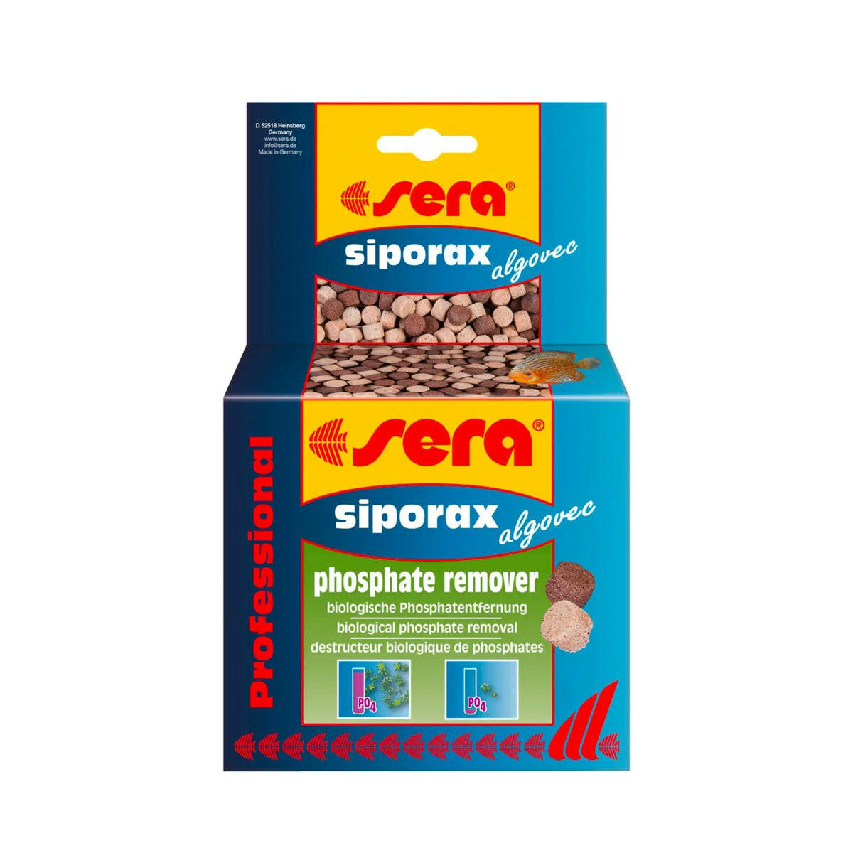 Sera Siporax Algovec Professional 210g - Charterhouse Aquatics