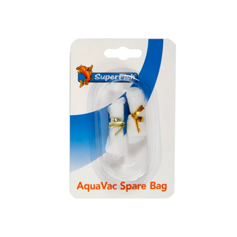 SuperFish AquaVac Spare Bags (2 Pack) - Charterhouse Aquatics