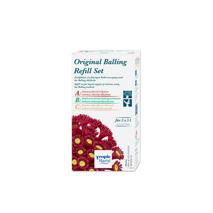 Tropic Marin Original Balling Refill Set - 3 x 5000ml - Charterhouse Aquatics