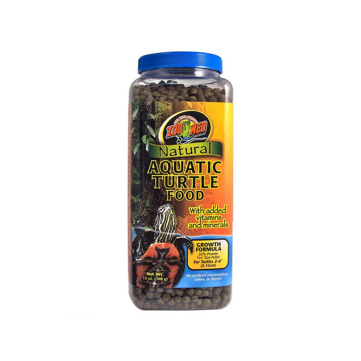 Zoo Med Aquatic Turtle Food Growth 368g - Charterhouse Aquatics