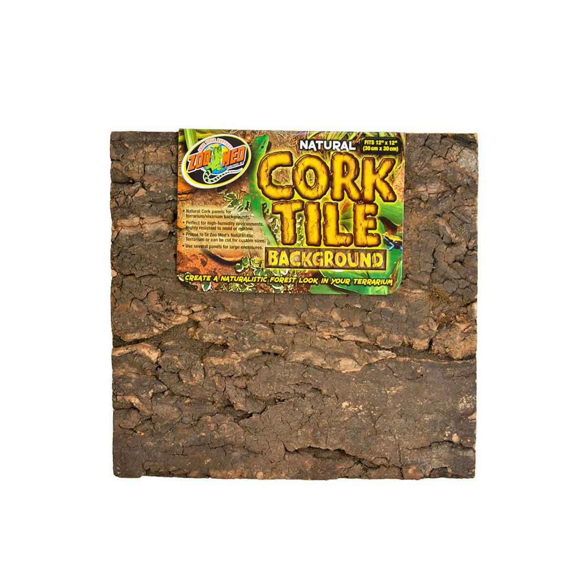 Zoo Med Cork Tile Background 30x30cm - Charterhouse Aquatics