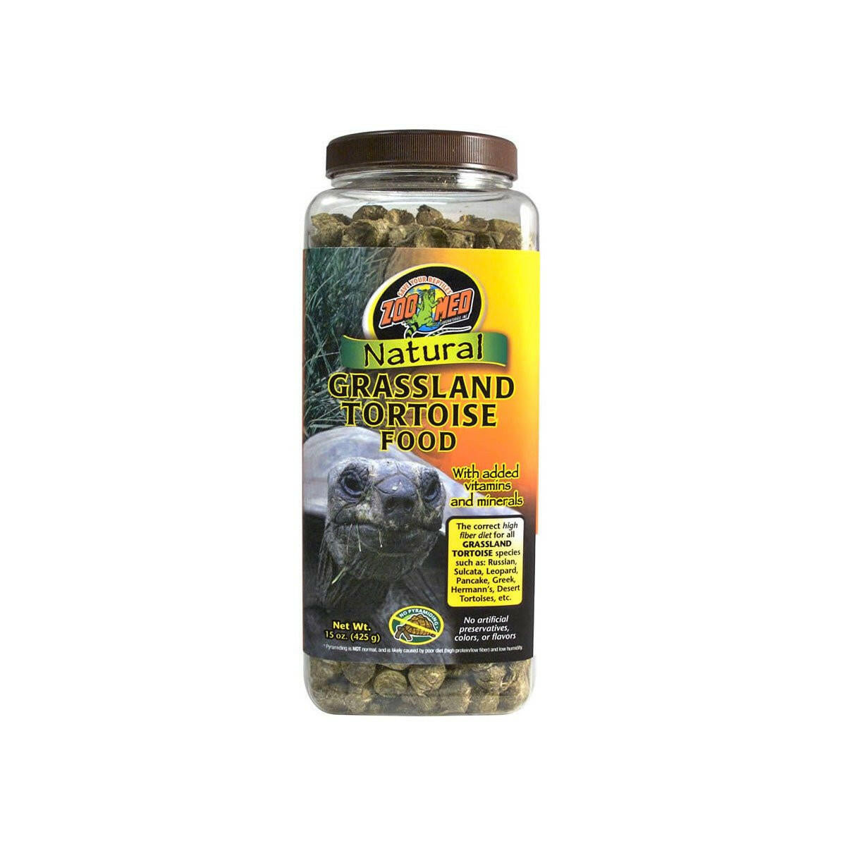 Zoo Med Grassland Tortoise Food 425g - Charterhouse Aquatics