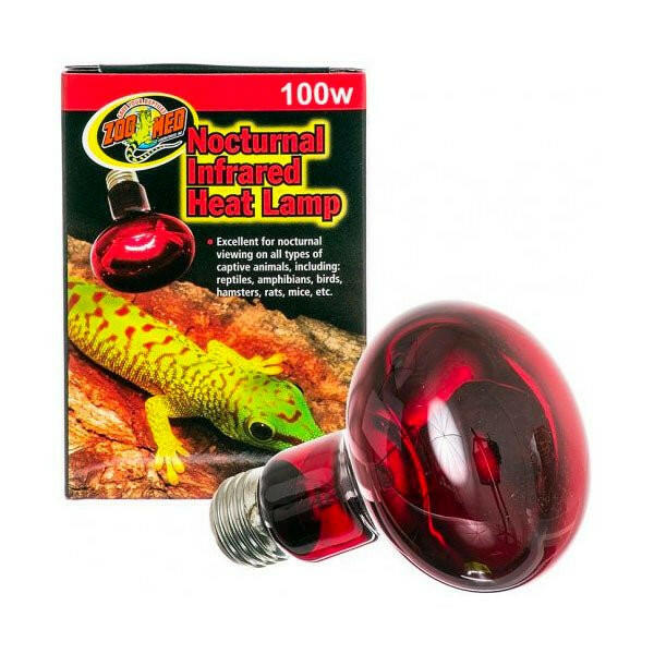 Zoo Med Infrared Heat Lamp 100W ES - Charterhouse Aquatics