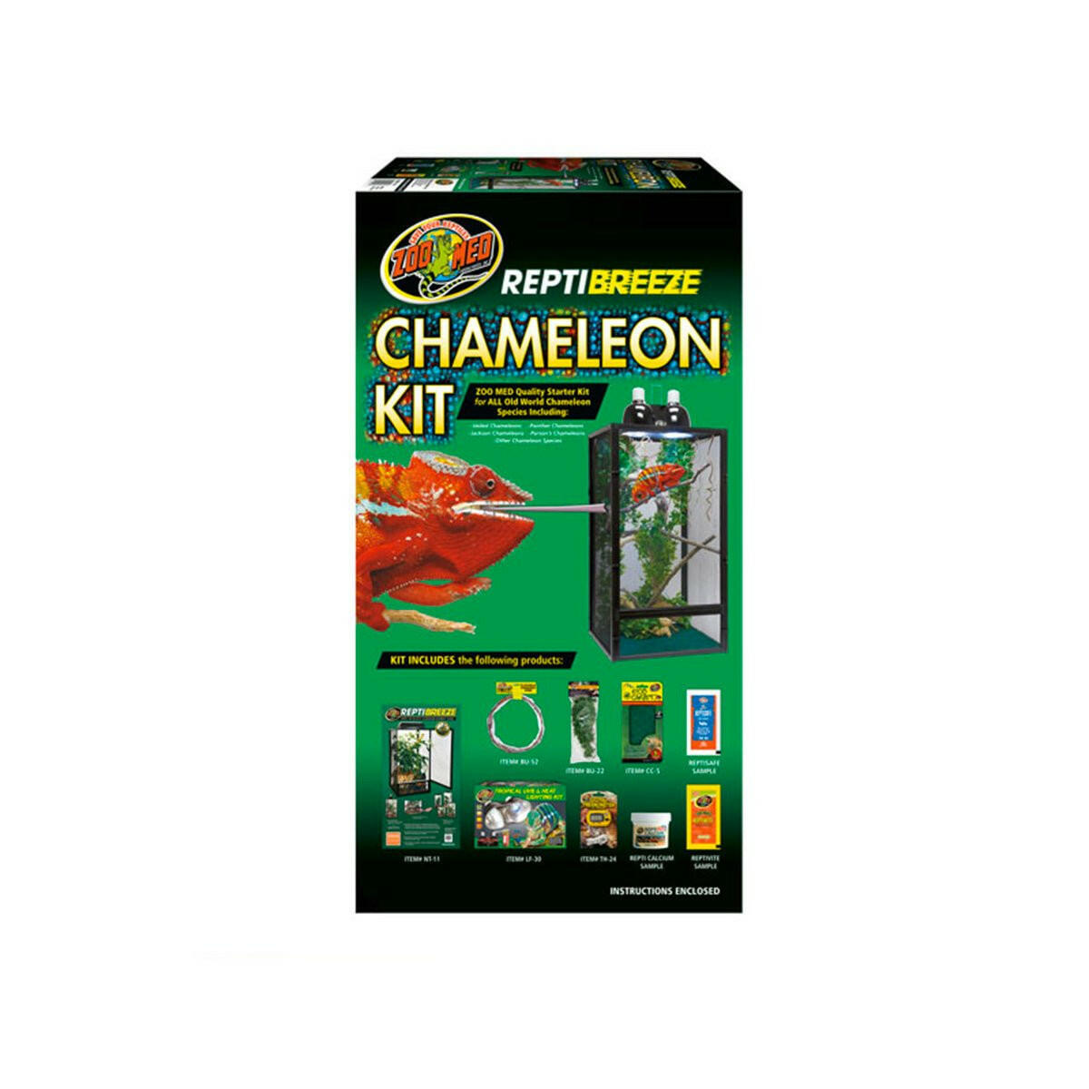 Zoo Med ReptiBreeze Chameleon Kit 41x41x76cm – Charterhouse Aquatics