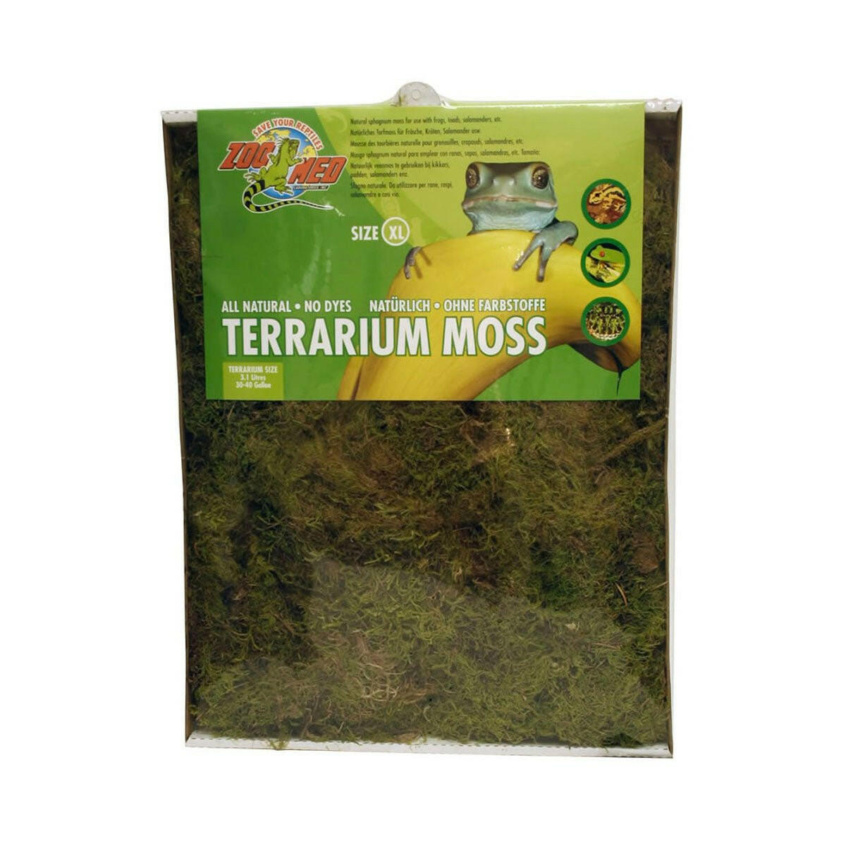 Zoo Med Terrarium Moss X-Large 3.1L - Charterhouse Aquatics