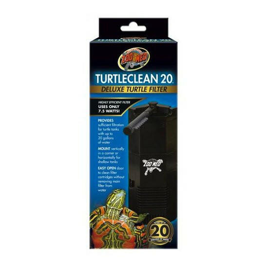 Zoo Med Turtleclean 20 Delux Turtle Filter (60GPH) - Charterhouse Aquatics