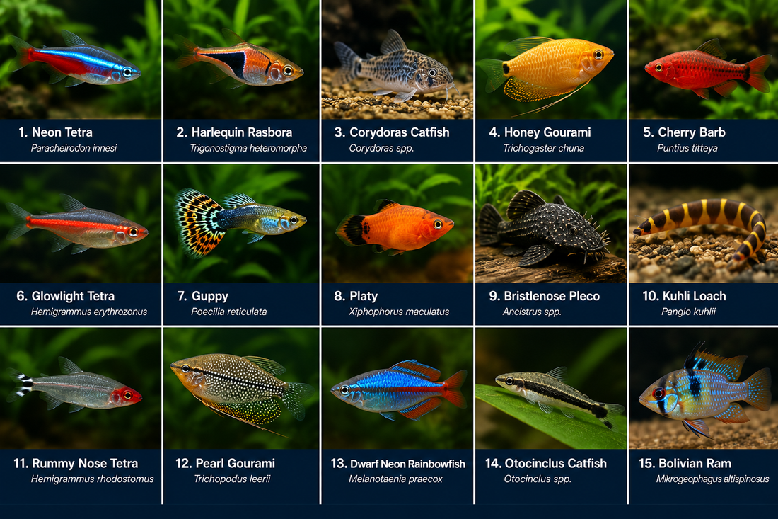15 Best Community Fish for Peaceful Aquariums