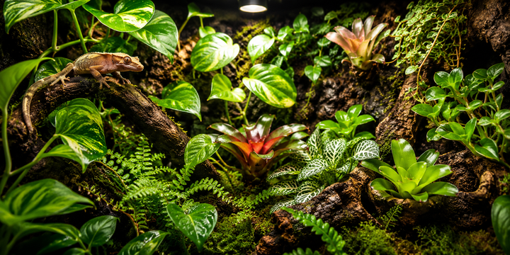 Reptile Live Plants Guide: Choosing and Caring for Live Plants in Reptile Enclosures
