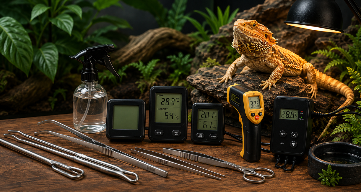 Reptile Tools & Equipment Guide: Essential Accessories for Successful Reptile Keeping