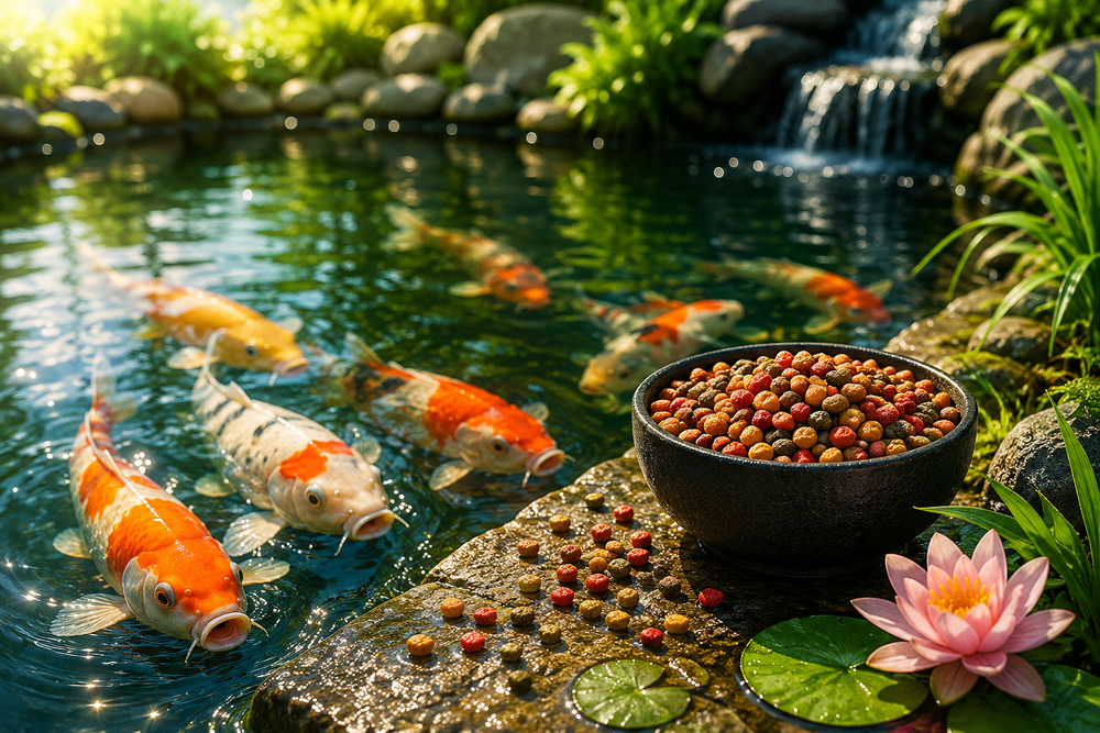 The Complete Guide to Pond Fish Food: Choosing the Best Diet for Healthy Fish