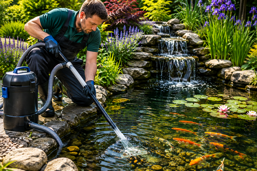 Pond Cleaning Explained: A Complete Guide to Maintaining a Healthy Garden Pond