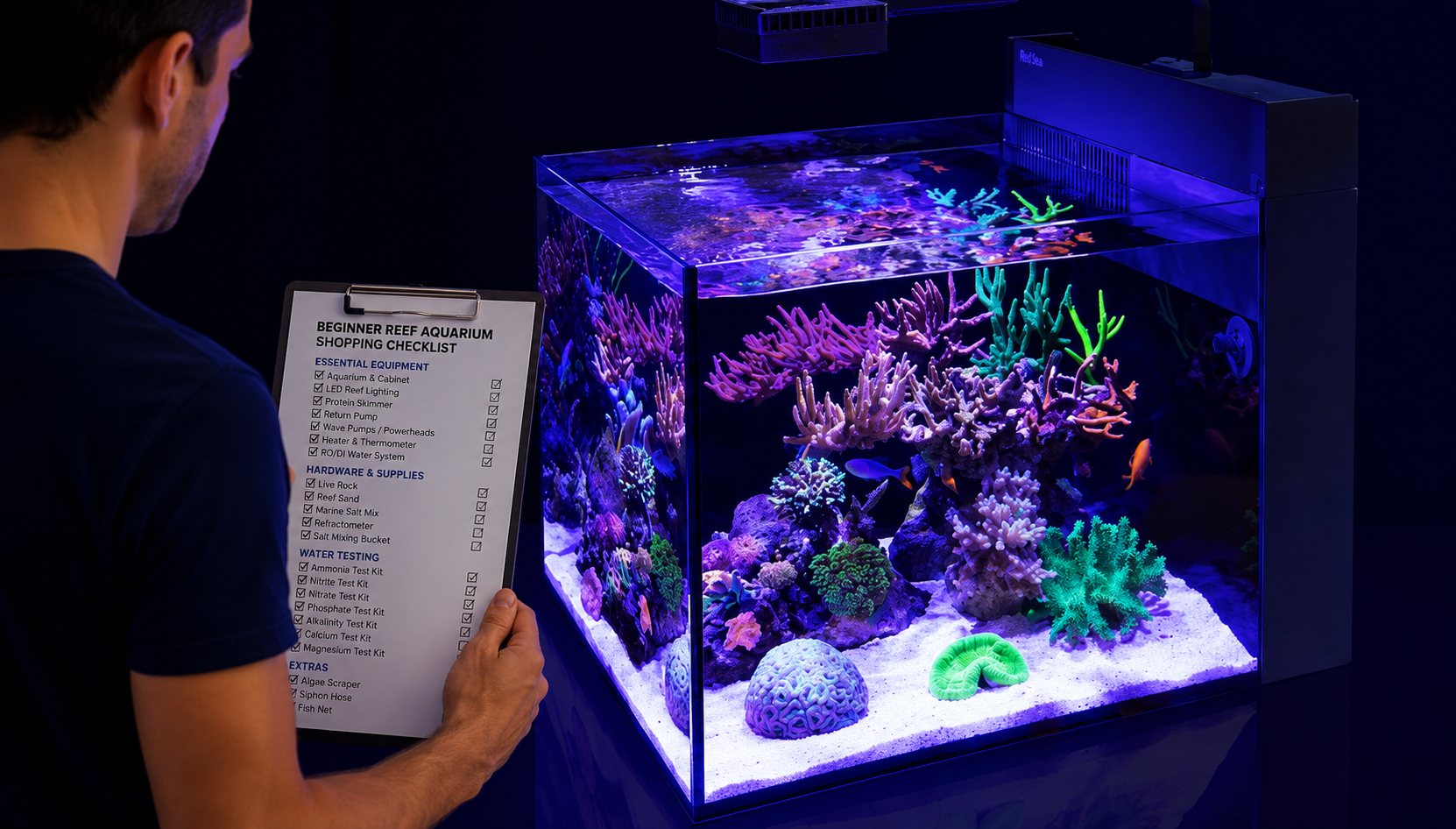 A Beginner Reefkeeper's Shopping List: Everything You Need to Get Started