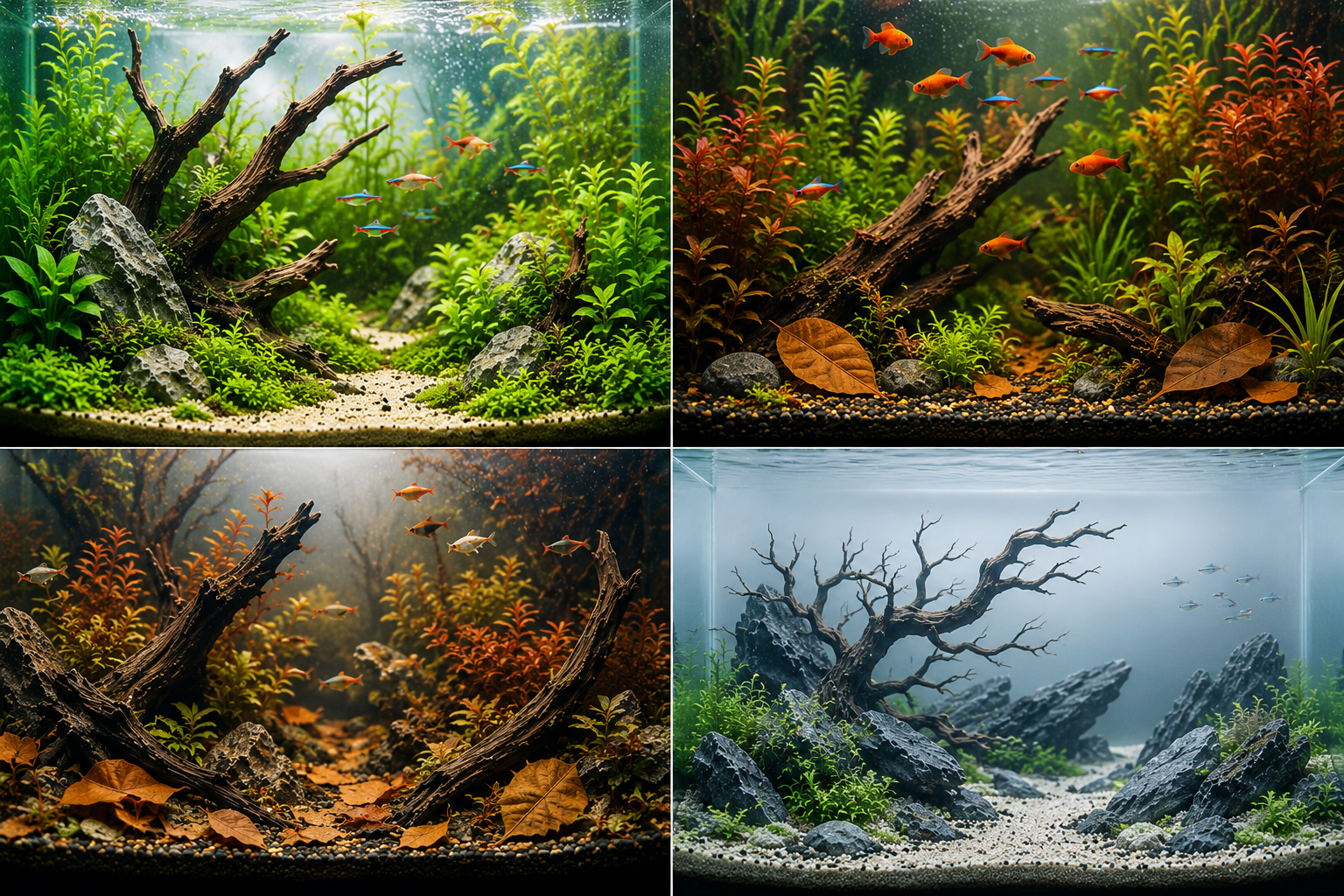 Aquarium Decoration Tips by Season: How to Refresh Your Tank All Year Round