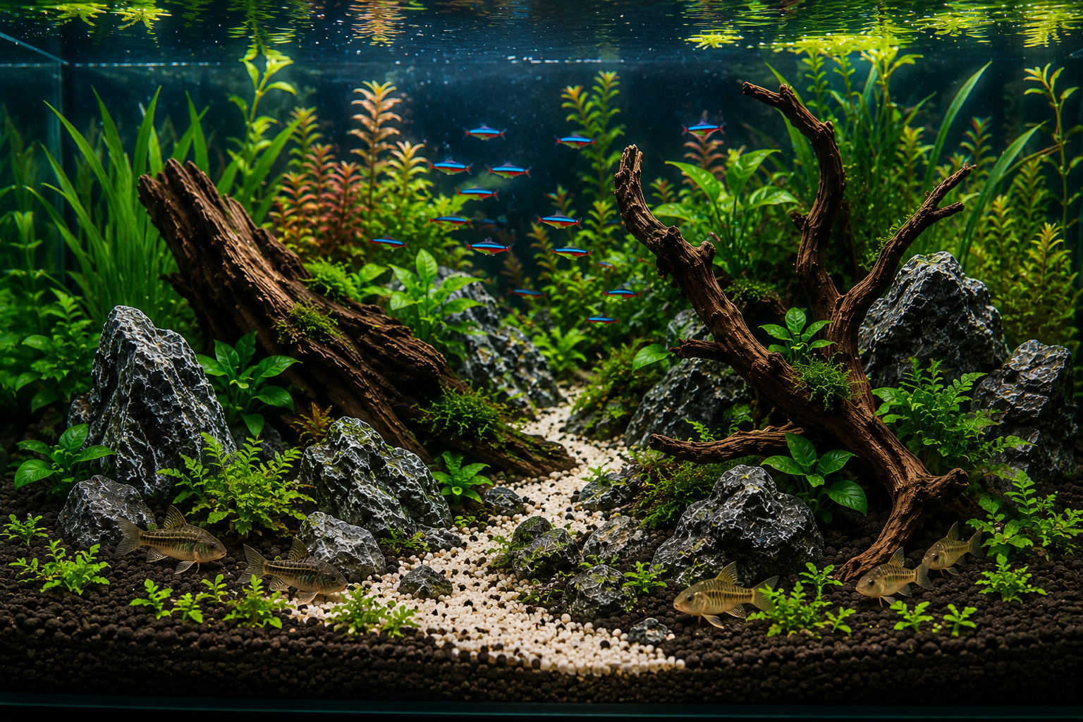 Aquarium Substrate & Ornaments: How to Make Them Work Together