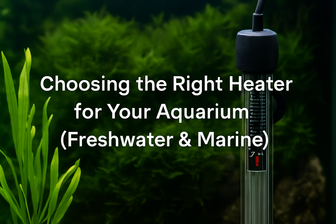 Choosing the Right Heater for Your Aquarium (Freshwater & Marine)