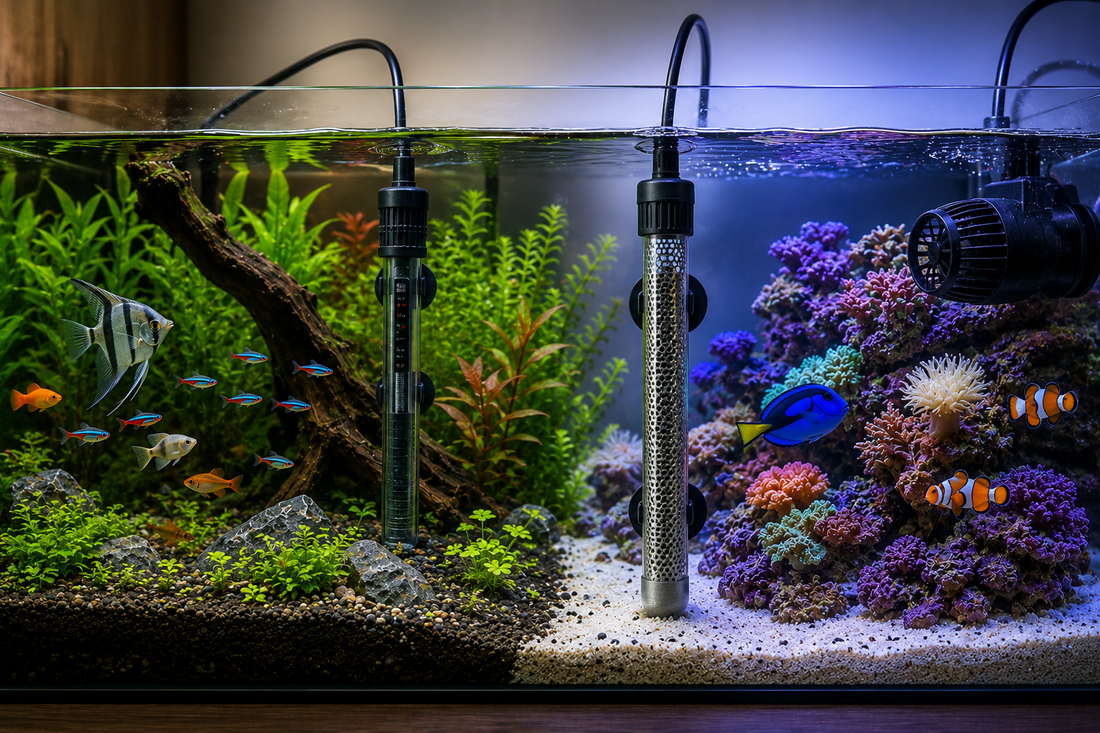 Choosing the Right Heater for Your Aquarium (Freshwater & Marine)