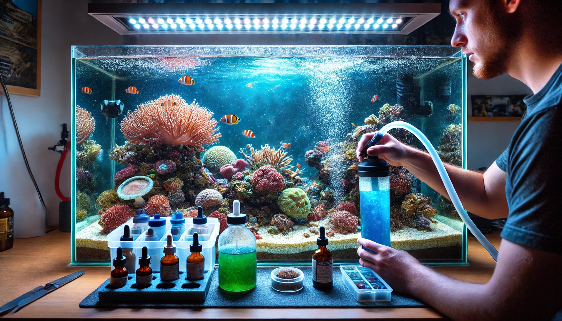 Picture of Tips on How to Get Rid of Algae in a Reef Aquarium - Charterhouse Aquatics