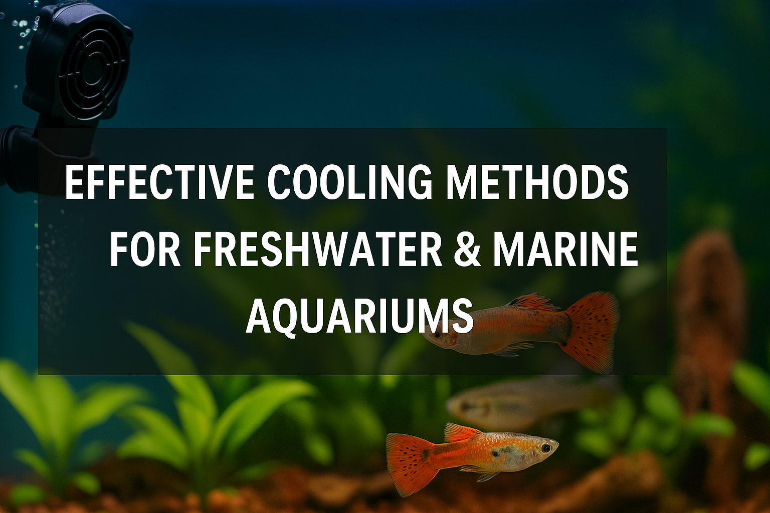 Effective Cooling Methods for Freshwater & Marine Aquariums