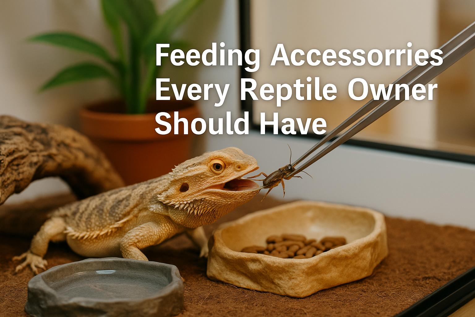 Feeding Accessories Every Reptile Owner Should Have – Charterhouse Aquatics