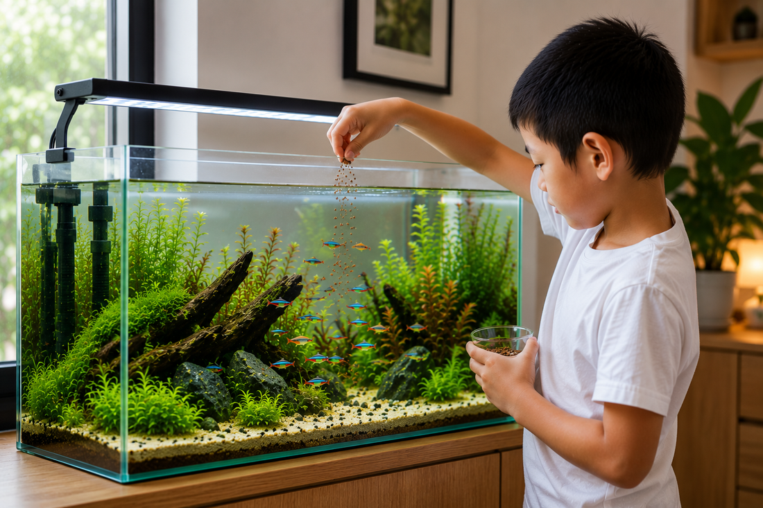 Fish Feeding Tips: How, How Much, and How Often?