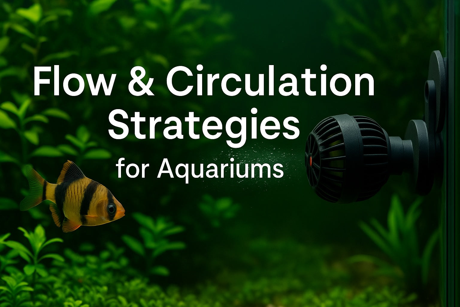 Flow & Circulation Strategies for Aquariums