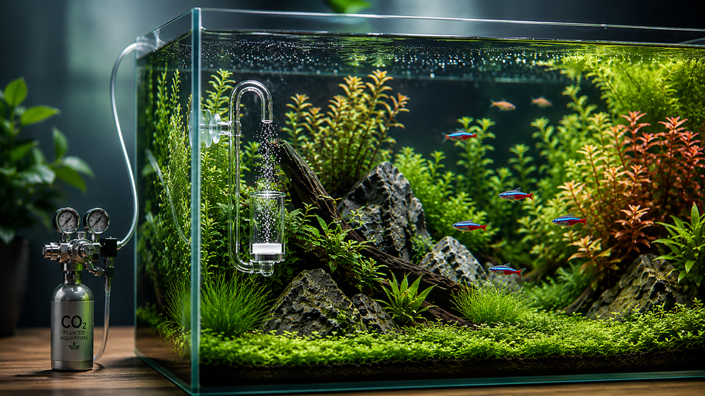 Freshwater Aquarium CO₂ Explained: Complete Beginner's Guide