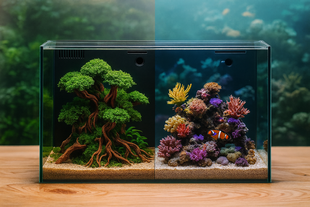 Freshwater vs Saltwater: Choosing the Right UNS Dual AIO Setup