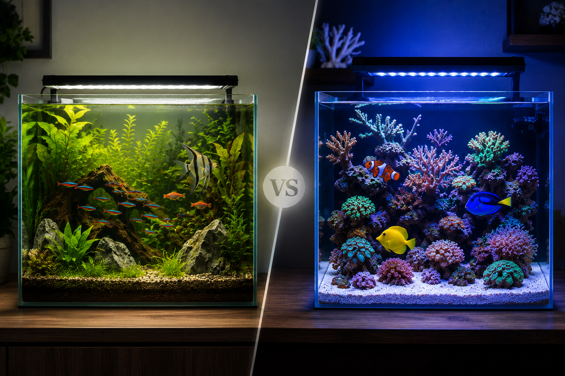 Freshwater vs Saltwater Aquariums: Which Should You Choose?
