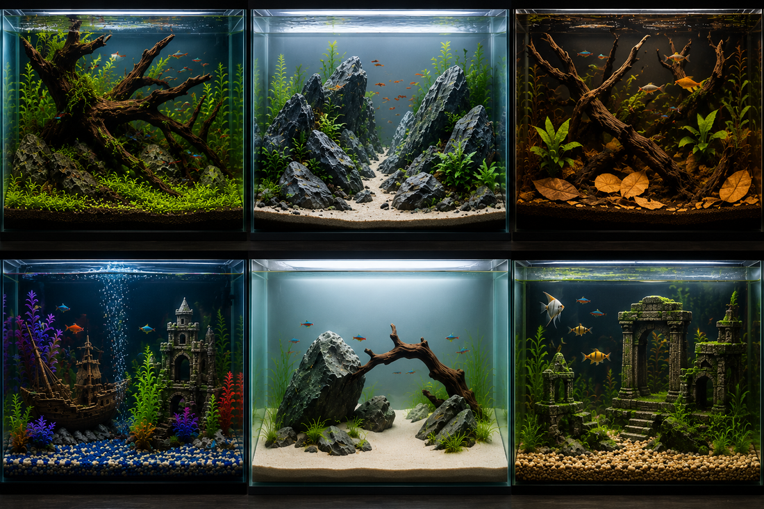 How to Choose the Right Decorations for Your Freshwater Aquarium