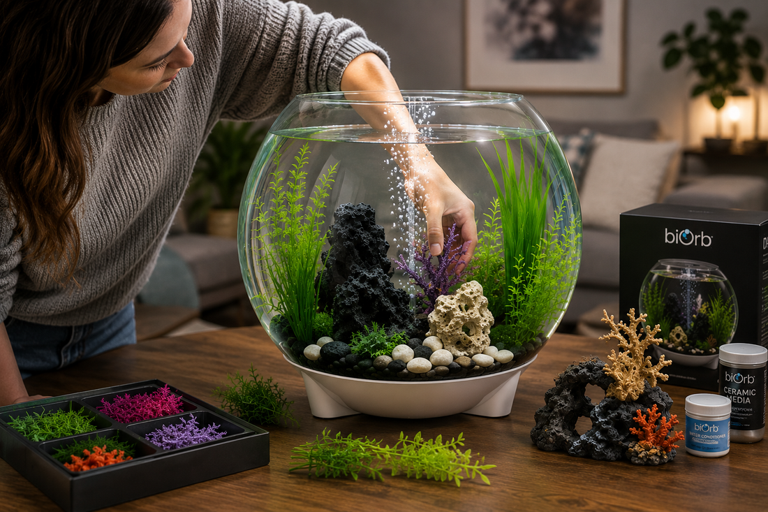 How to Decorate Your biOrb Aquarium: A Step-by-Step Planting Guide
