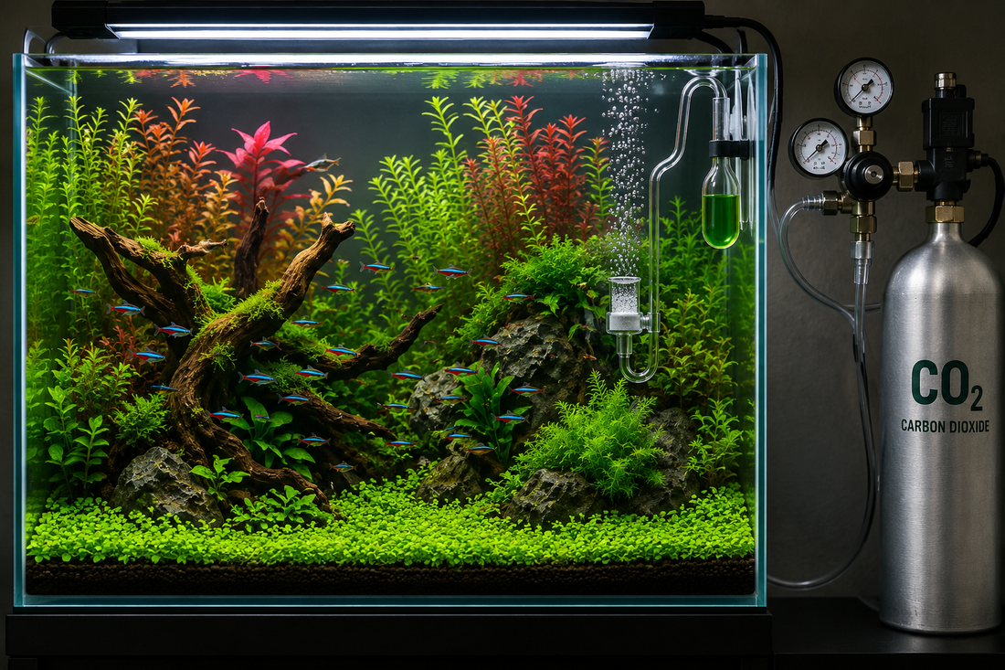 How to Dial In CO₂ for Optimal Plant Growth and Fish Safety