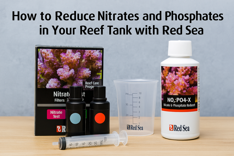 How to Reduce Nitrates and Phosphates in Your Reef Tank with Red Sea