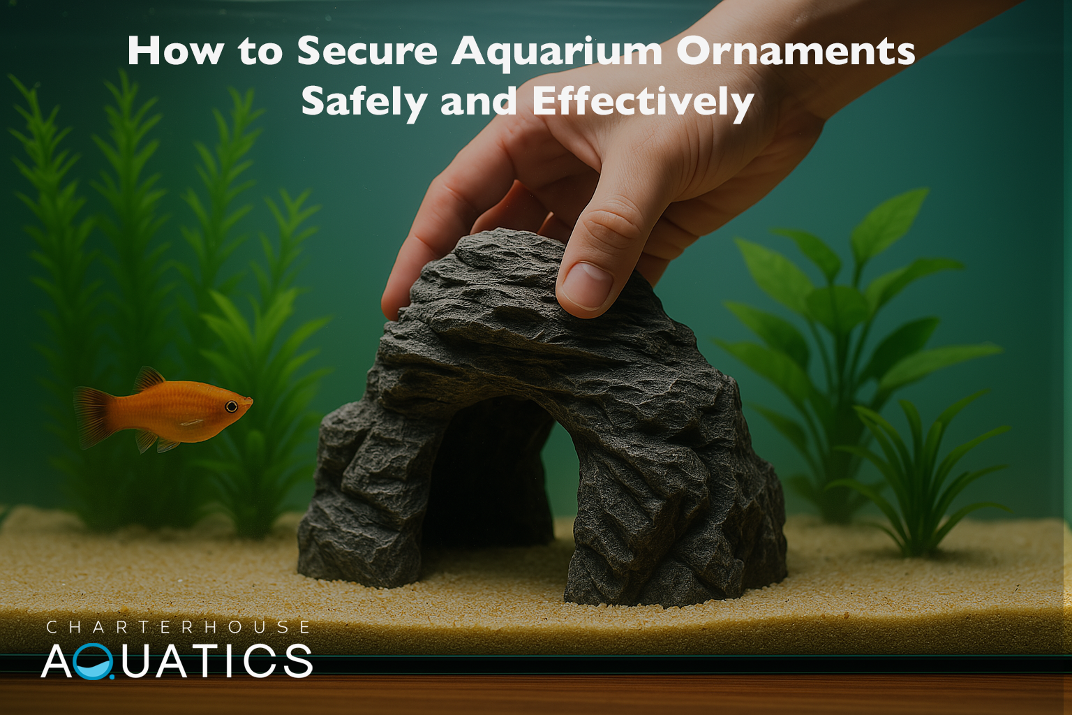 🛠️ How to Secure Aquarium Ornaments Safely and Effectively
