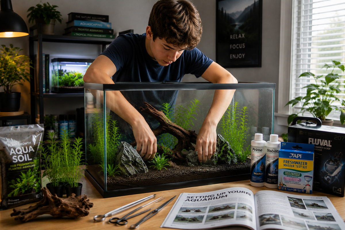 How to Set Up a Freshwater Aquarium: A Step-by-Step Guide
