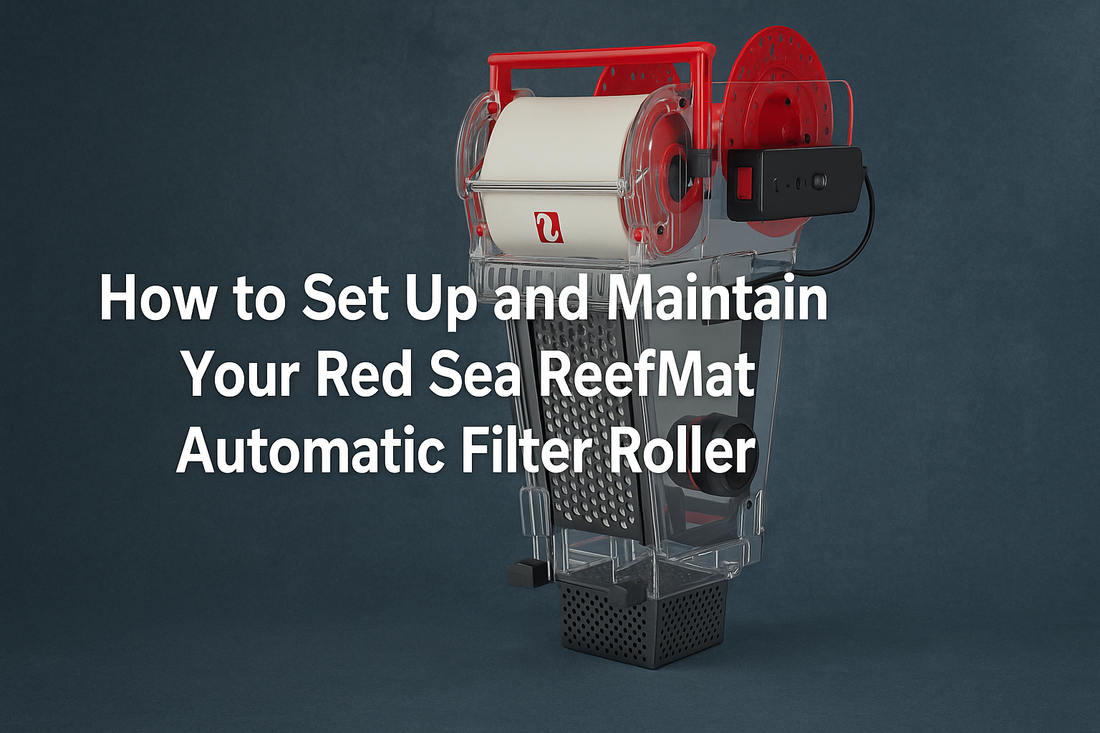 How to Set Up and Maintain Your Red Sea ReefMat Automatic Filter Roller