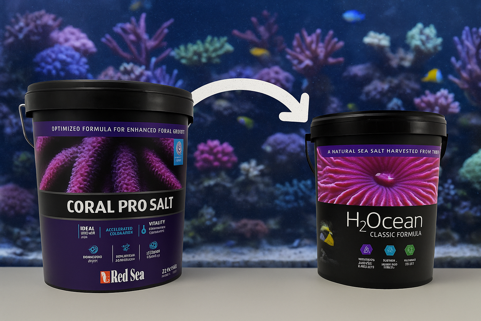How to Switch Marine Salt Brands Safely (Without Crashing Your Tank)