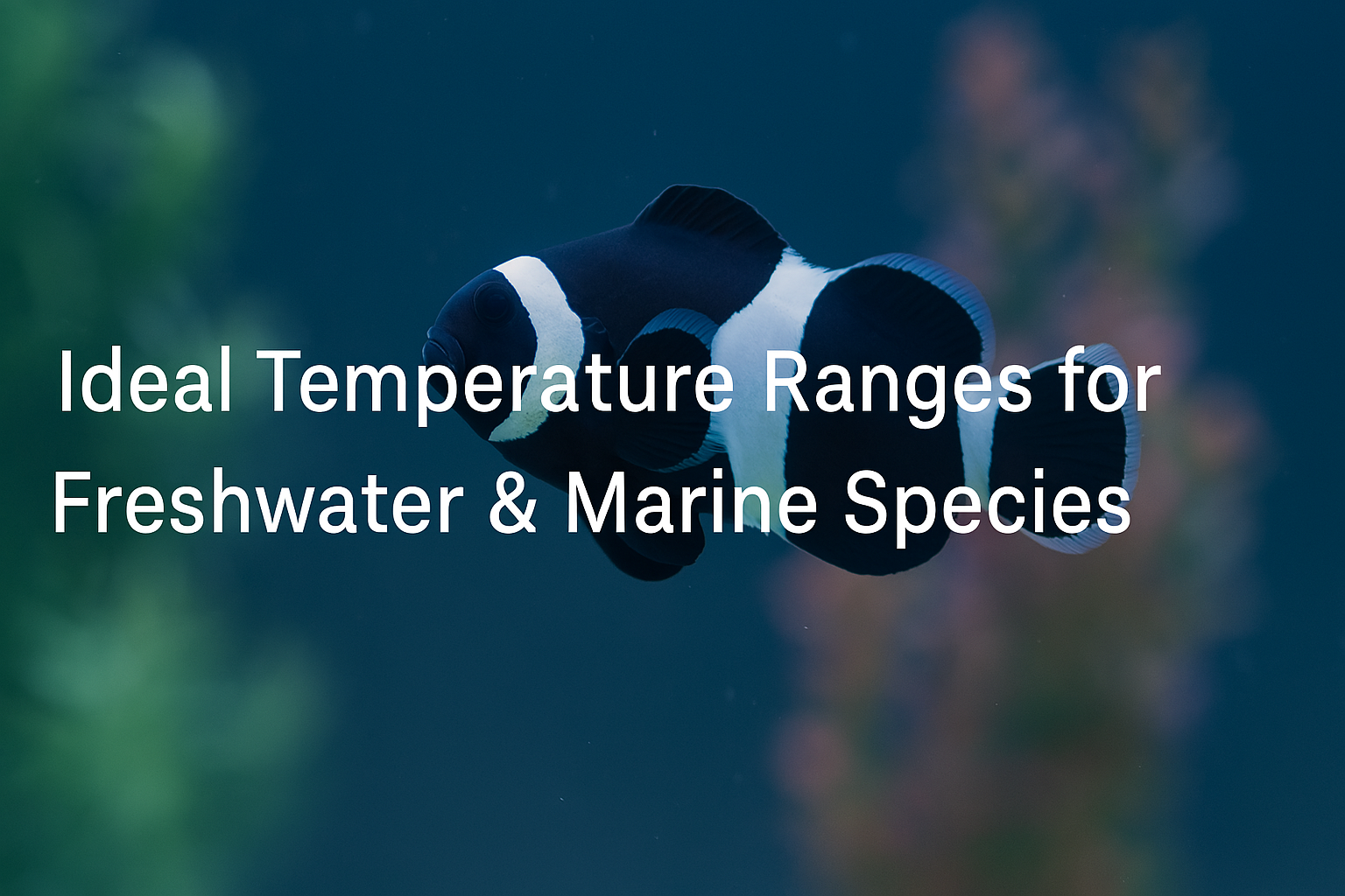 Ideal Temperature Ranges for Freshwater & Marine Species – Charterhouse ...