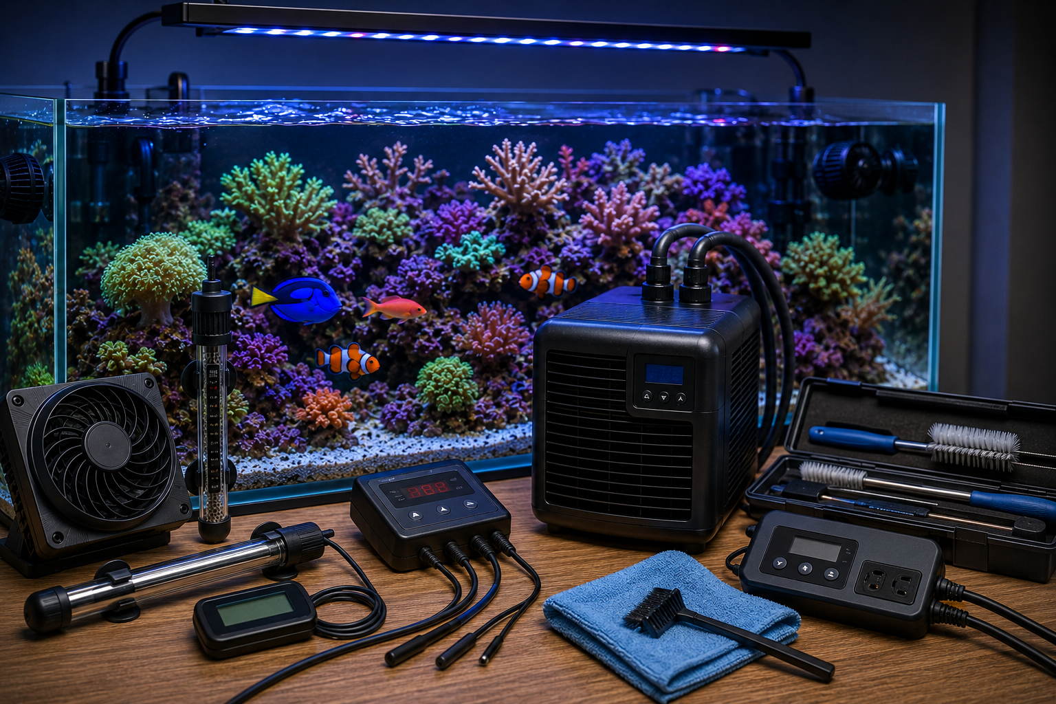 Maintaining & Troubleshooting Your Aquarium Heating & Cooling Equipment