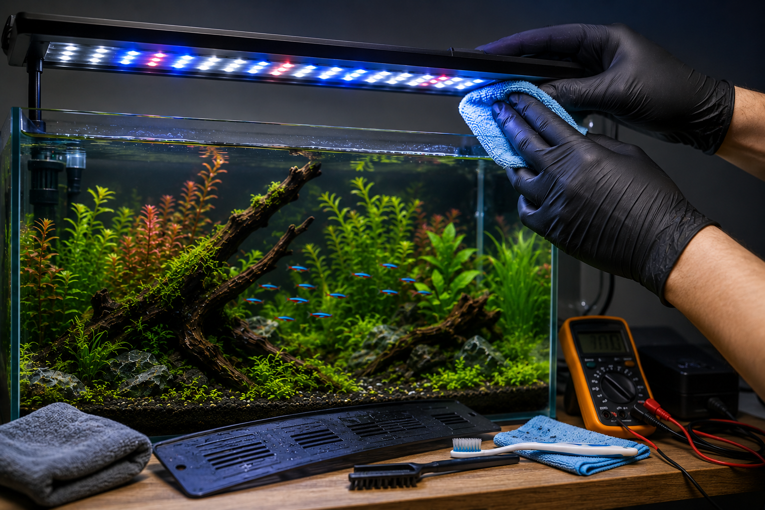 Maintaining and Troubleshooting Your Aquarium Lighting System