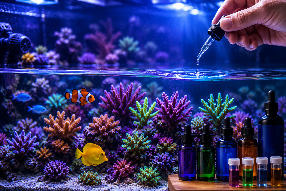 Marine Aquarium Conditioning Supplements Explained: A Complete Guide to Water Conditioners, Bacterial Additives, Trace Elements and Reef Supplements