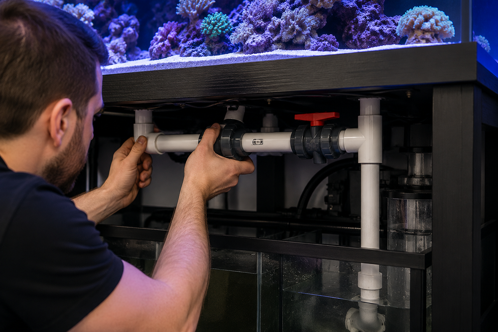 Marine Aquarium Fittings Explained: A Complete Guide to Ball Valves, Pipework, Tubing and Plumbing Components