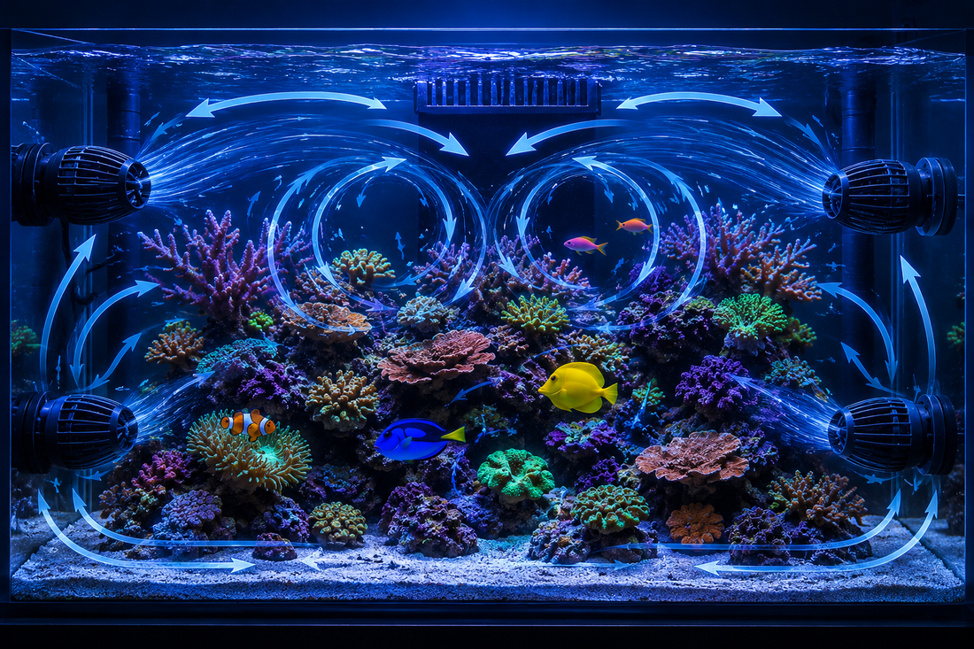 Saltwater Circulation Explained: A Complete Guide to Flow, Powerheads and Wave Makers