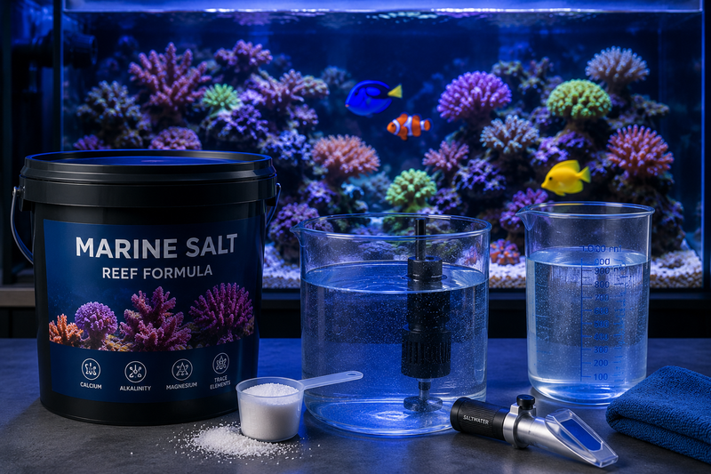 Marine Salt 101: Choosing the Right Salt Mix for Your Aquarium