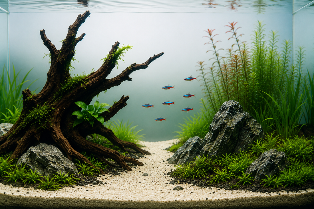 Minimalist Aquascaping: How to Use Ornaments Sparingly but Effectively