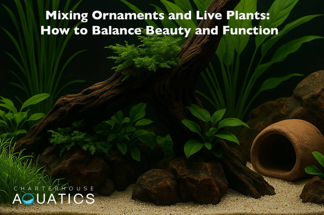 Mixing Ornaments and Live Plants: How to Balance Beauty and Function