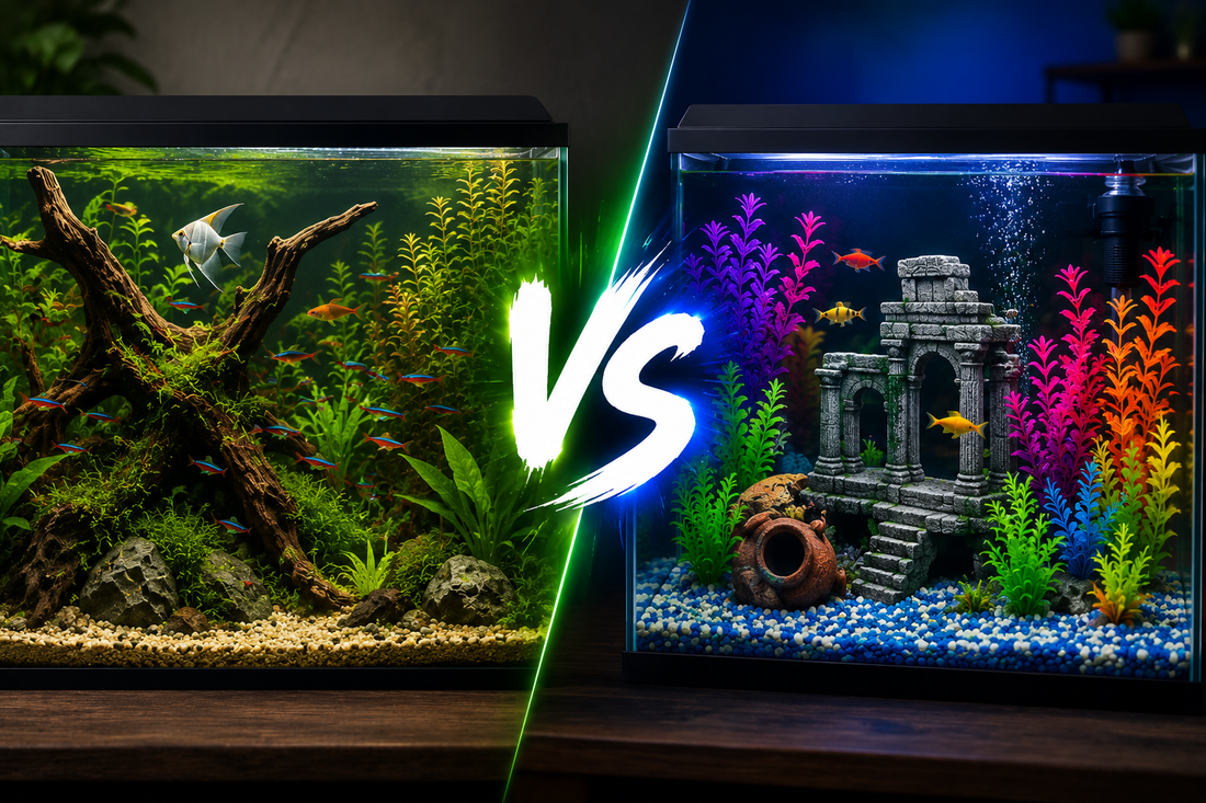 Natural vs Artificial: Which Aquarium Décor is Best for Your Setup?