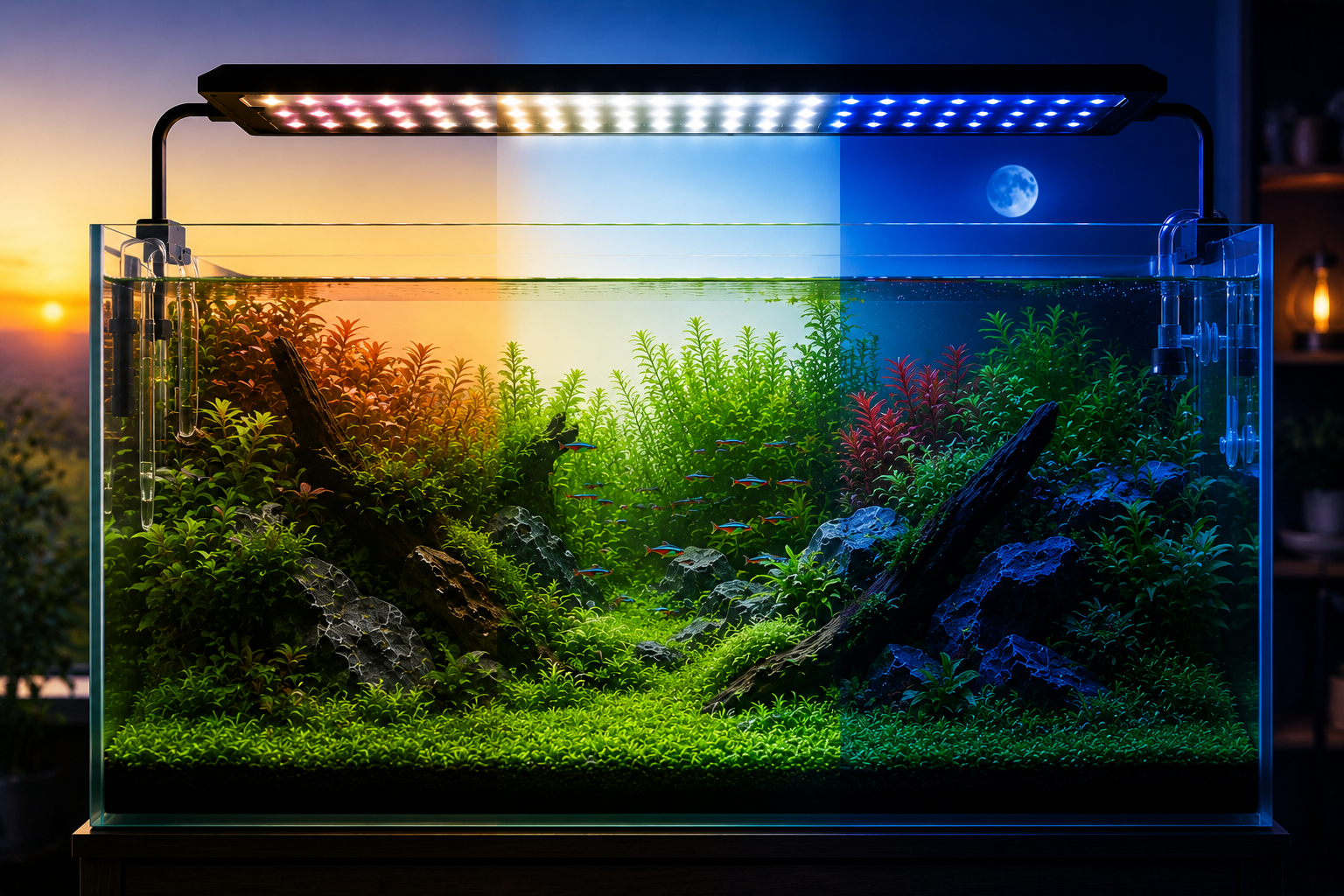 Optimising Lighting Schedules for Healthy Aquariums