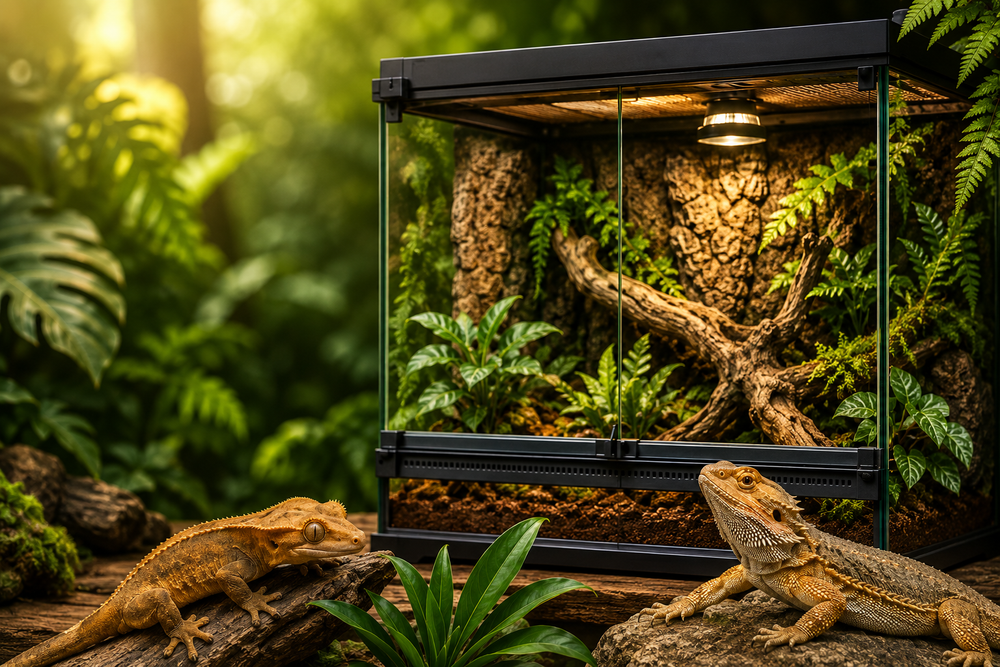 Reptile Housing Explained: Complete Vivarium & Terrarium Guide